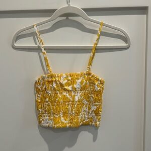 Faithful the brand El Marsa top. NWT. Beautiful yellow.